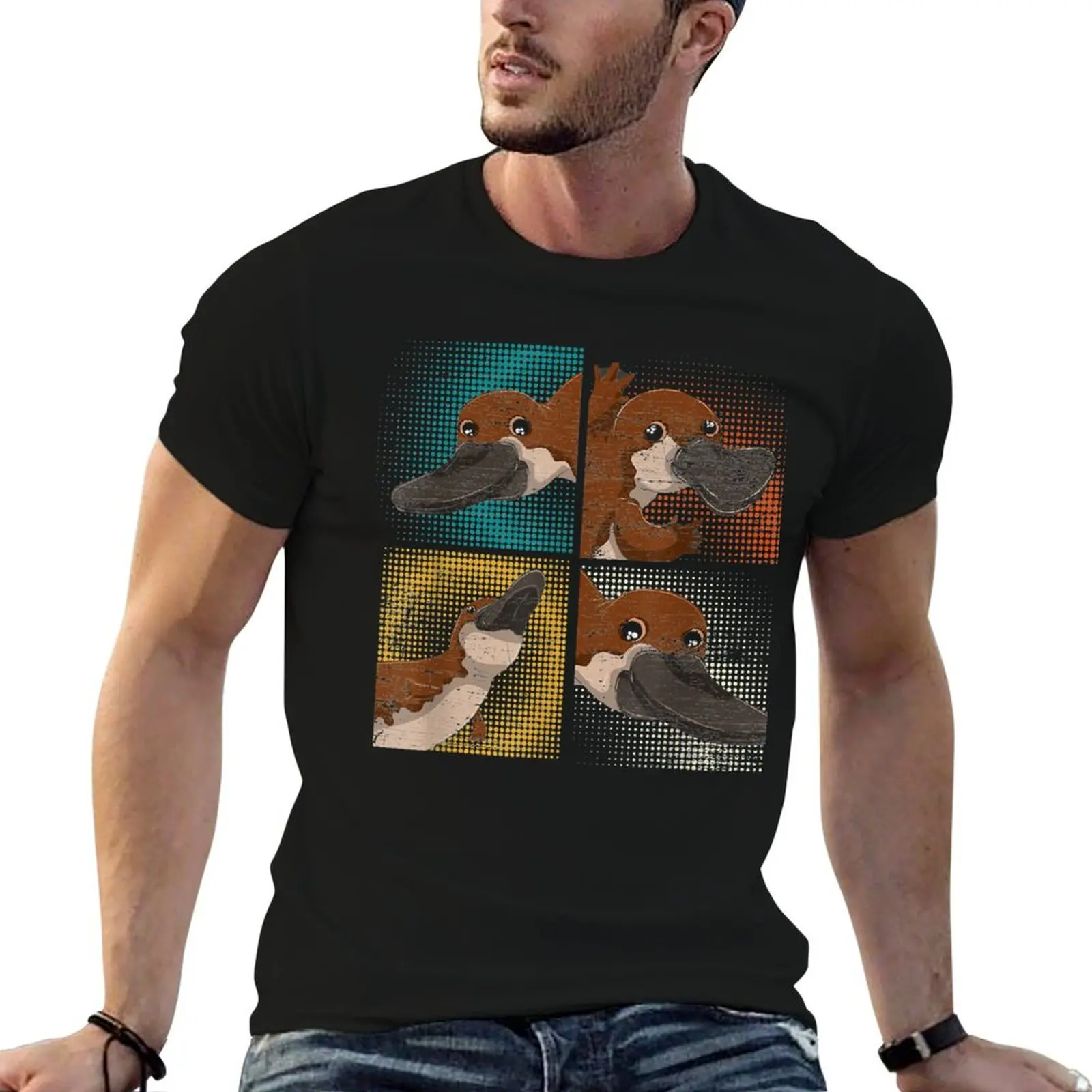 

shirts cotton graphic Zoo Animal Australian Zoo Wildlife t shirts for quality t Aussie T-Shirt Platypus high man Keeper