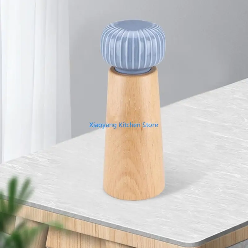 69HC Salt and Pepper Mill with Strong Adjustable Ceramic Grinder Rotor Manual Pe