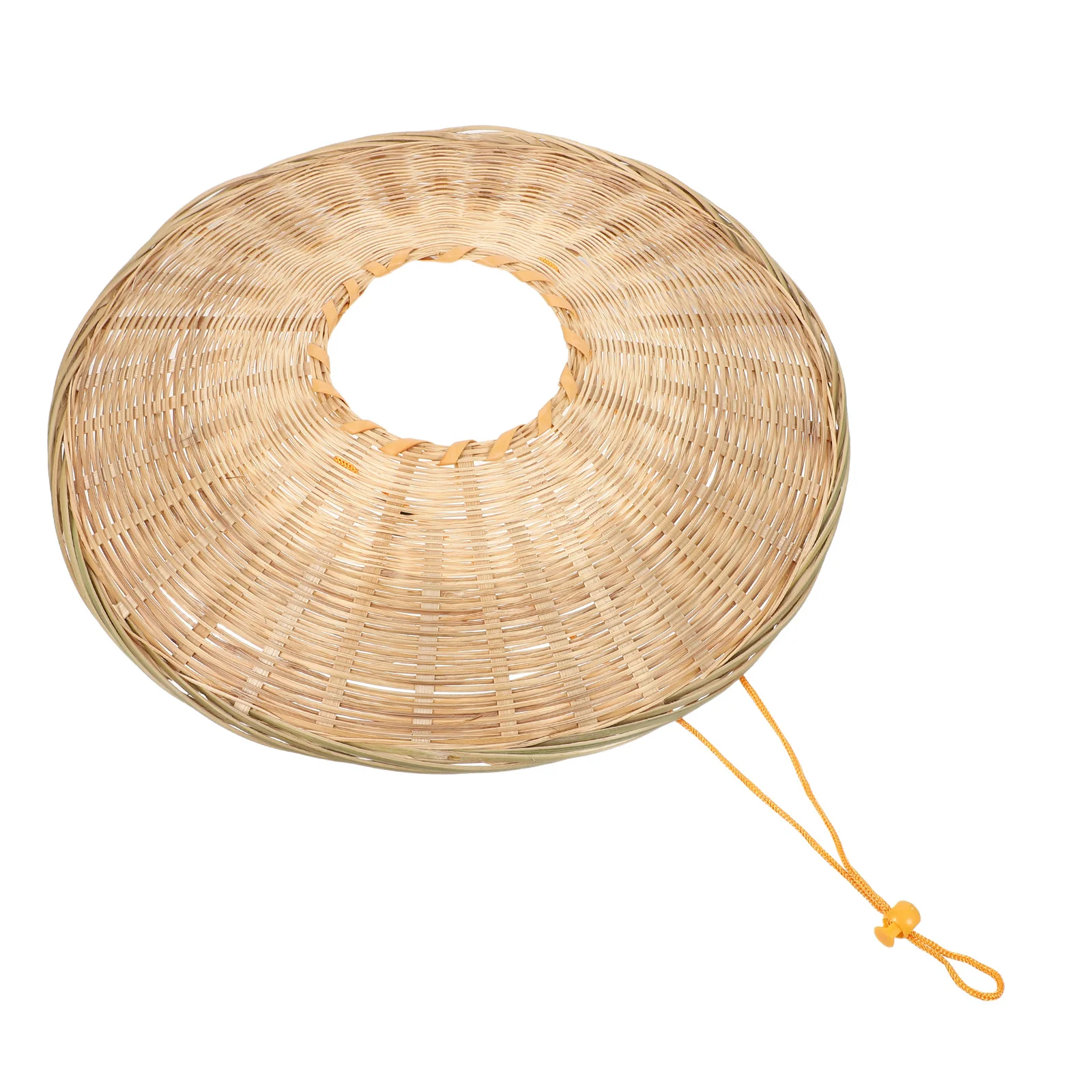 أطفال الساموراي اليابانية الخيزران القش مخروطي للعب في الهواء الطلق حماية من الشمس تأثيري زي الهالوين