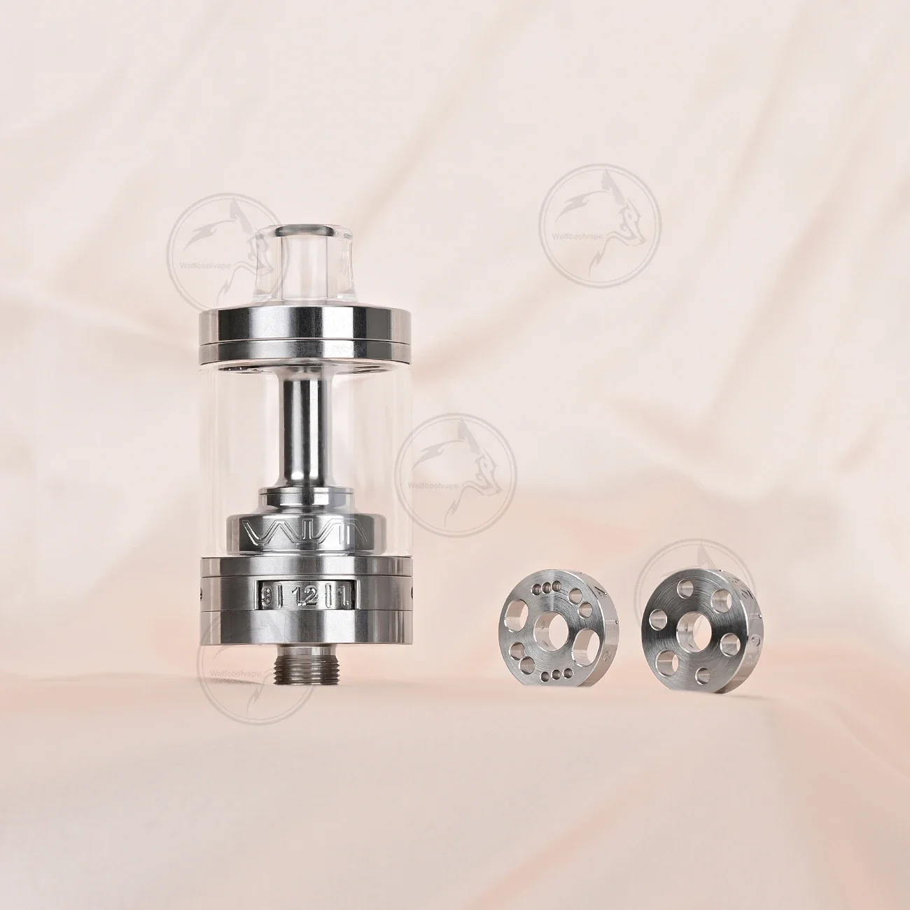 Wolfcoolvape VWM Imperia rta mtl 22mm 316ss خزان رذاذ 5ml rta خزان قابل لإعادة البناء Vape RTA