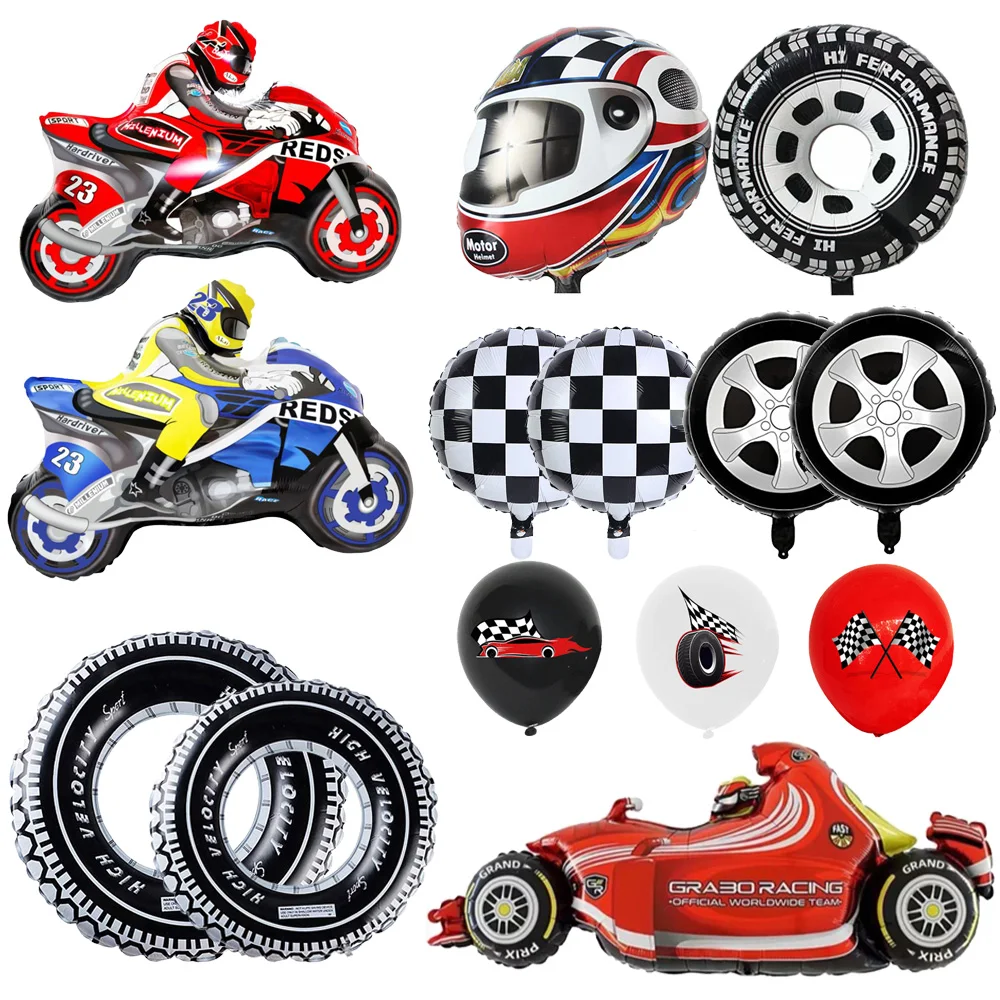 Racing Car Party Balloons 1