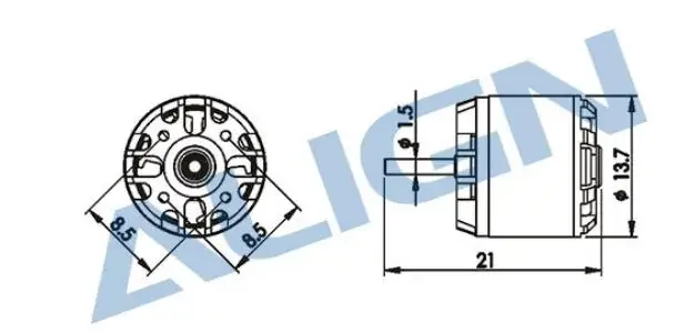 T-rex-rcヘリコプターメインモーターセット,rcヘリコプター,150m,hml15m01t,9000kv,8200kv, 2s,mcd hcp100