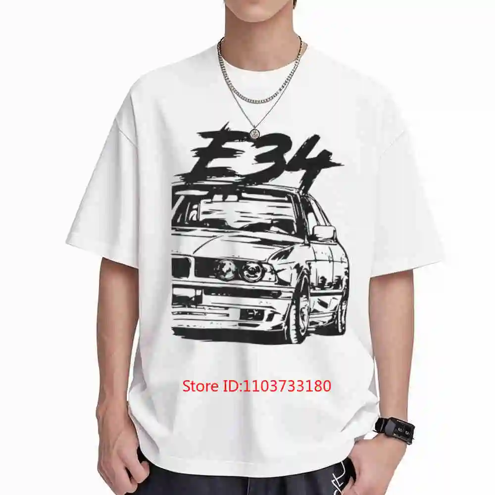 I Love German Turbos E34 M5 E36 E30 E92 Short Sleeve Tee 100% Cotton T-Shirt