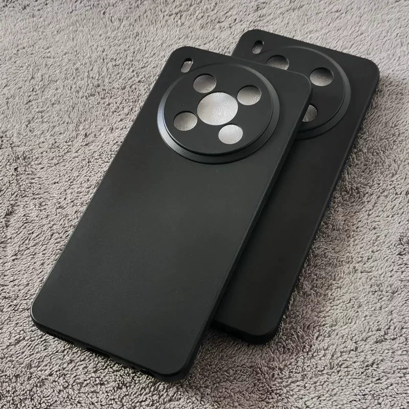 Capa de TPU Macia Preta Para ZTE Blade V70 Max / Nubia V70 Max Case, Capa Protetora Fosca Para ZTE Nubia V70Max V 70Max Capa de Silicone