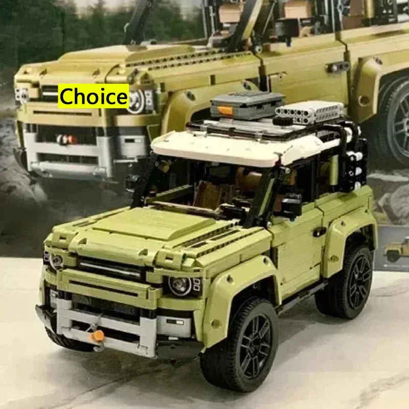 2573PCS 1:8 Technical Defender Off Road Car Building Blocks Assemble Bricks SUV Vehicle Toys Gift For Children Kids 42110