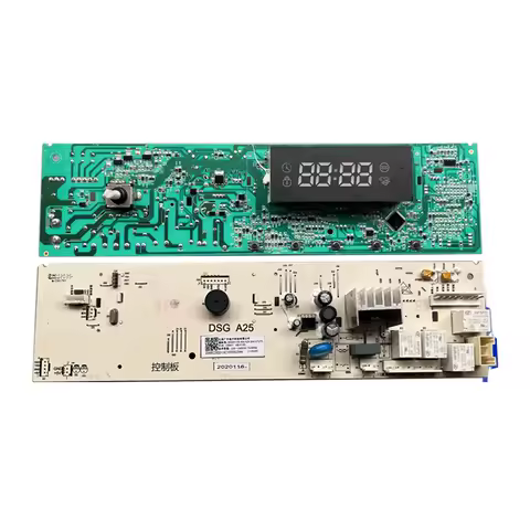 Washing Machine Motherboard, Control Board, Model Number 2020116, WFHV7014, For Brand Hisense, Original