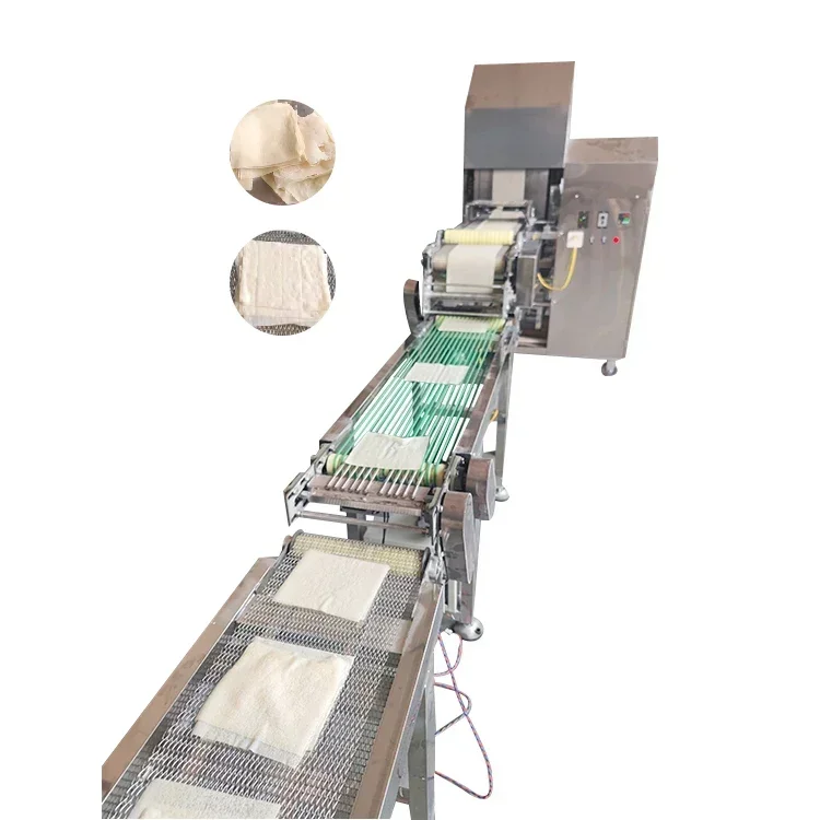 Commercial High Quality Spring Roll Egg Roll Wrapper Making Machine Customize Lumpia Wrapper Machine