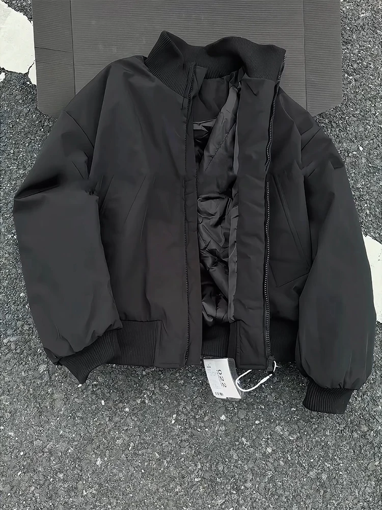 

Мужская зимняя утепленная бейсбольная куртка American Sle Pilot из хлопка, в стиле Cleanfit, ретро, молодежная, стандартного кроя