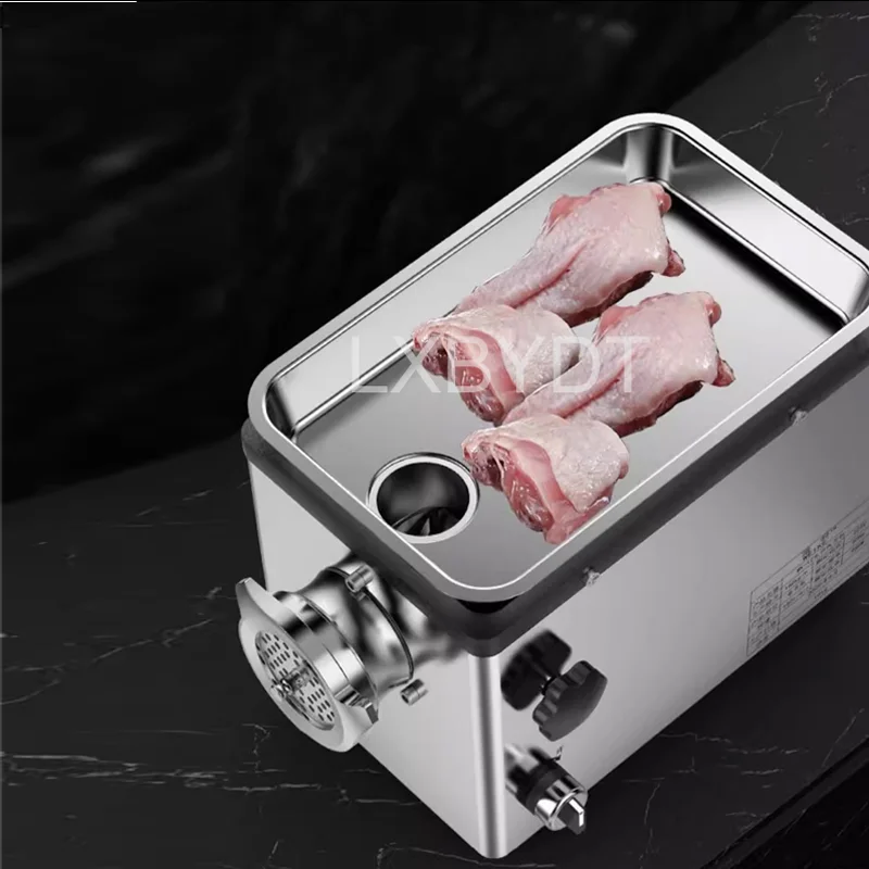 Electric Meat Grinder Stainless Steel Heavy-Duty Meat Grinder Sausage Filler Food Processing Machine