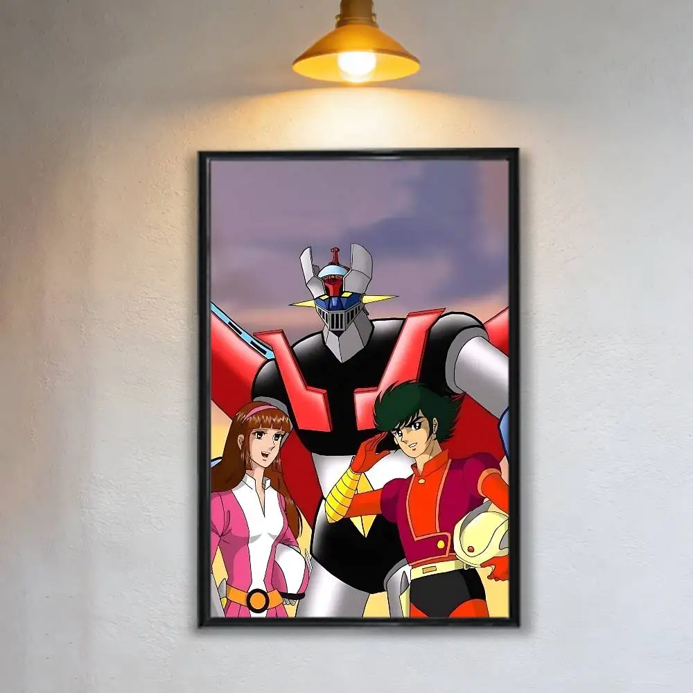 Mechanical armorization Z Mazinger High Quality Dorm Living Room Aesthetic Wall Decoration Painting Poster Stickers Gift