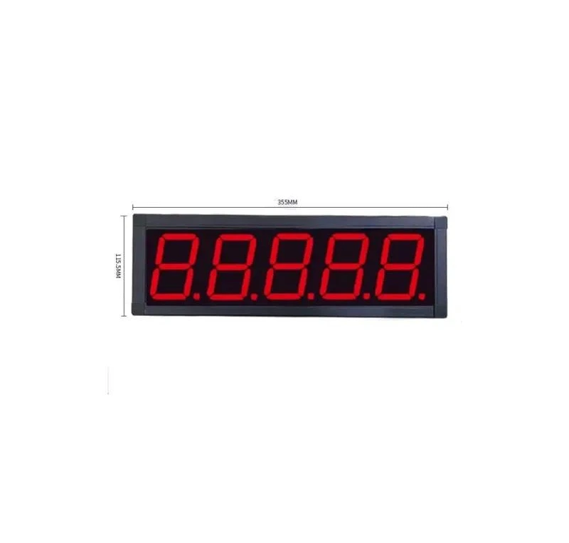 0-5V 0-10V 4-20mA RS485 Modbus 4/5 Digits 2.3/3 Inch Digital Display Meter Industrial Serial PLC Led Display Panel