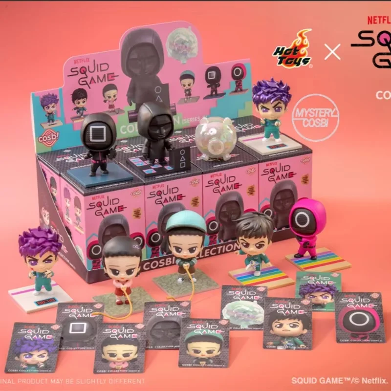 

HOT TOYS COSBI Squid Game Blind Box Series 2 Minifigure Doll Collectible Giftra