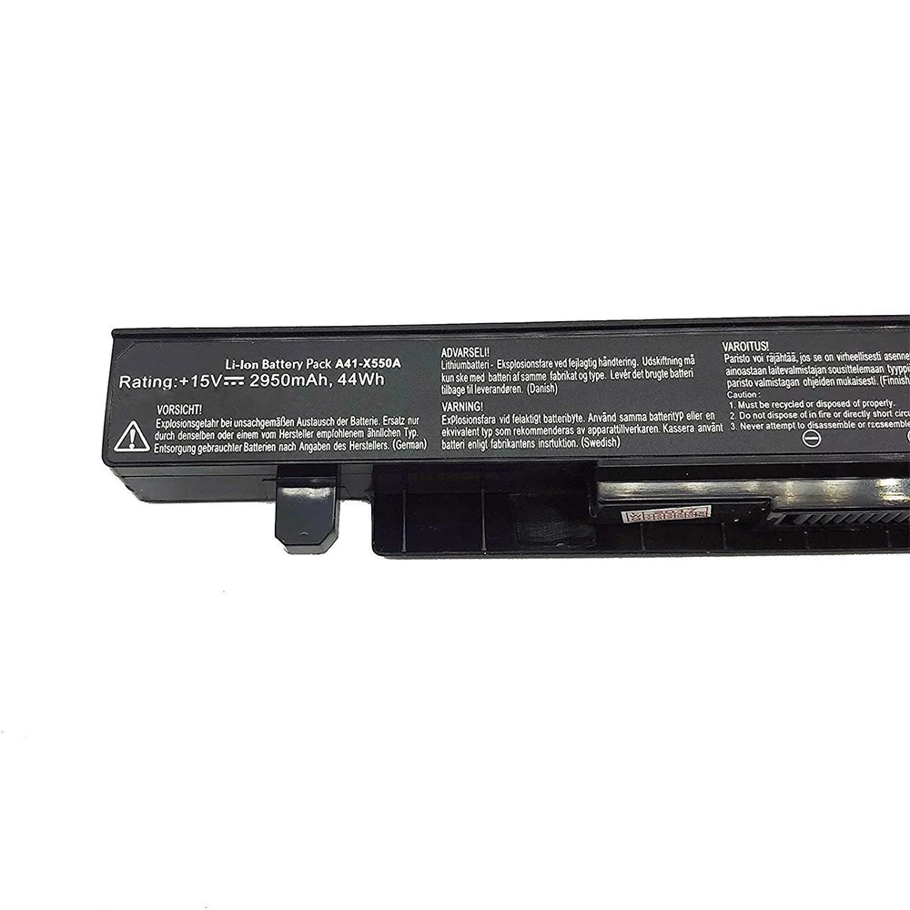 A41-X550A A41-X550 Laptop Battery for Asus R510C X550C X550L X550J R510L X550CA X552E X550V K550L F550V X550A P550C X550EA X550D