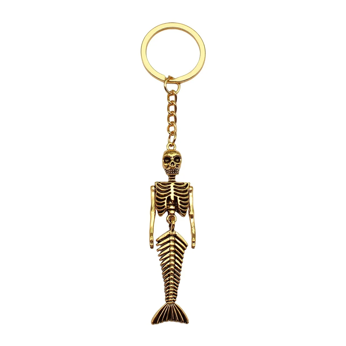 Airplane Keychain Christmas Decorations Keychains 28Mm Ring Car Keychain Seahorse Octopus Mermaid