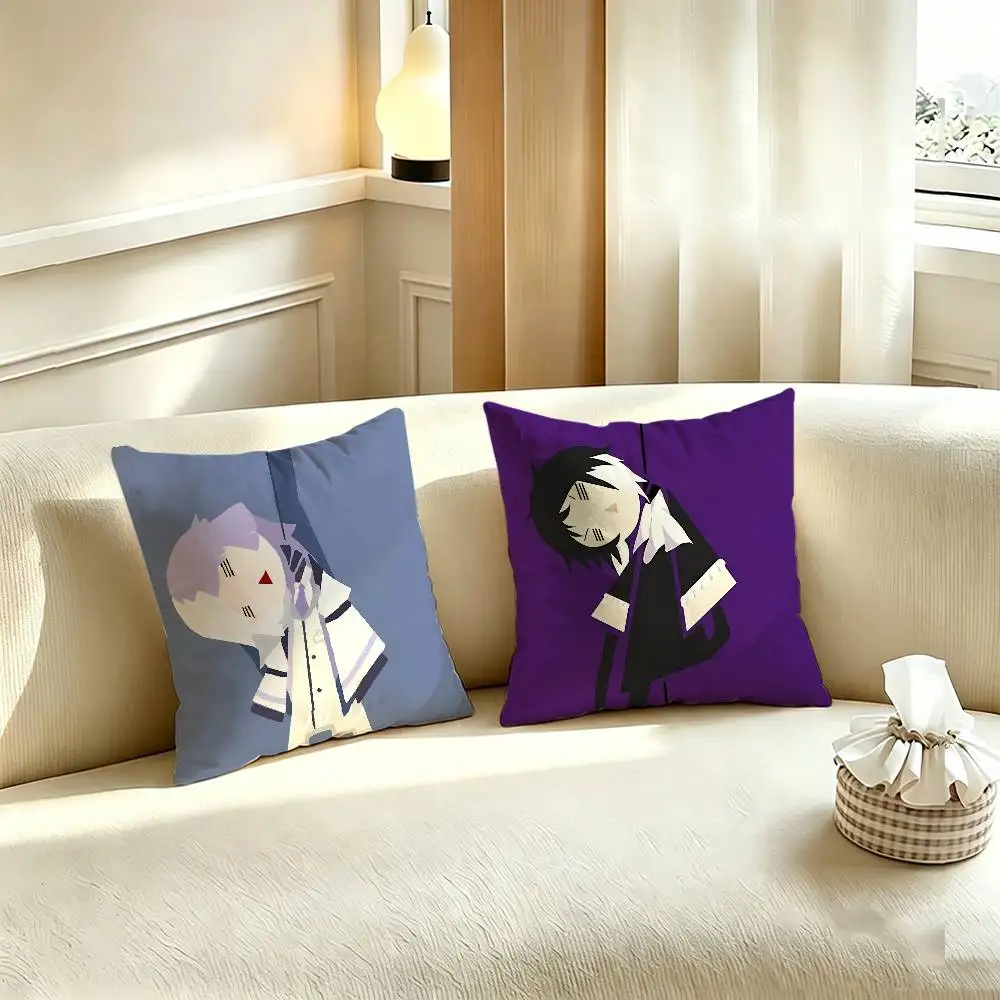 B-Bungo S-Stray Pillow Case For Room Sofa Cushion Cover Suitable For Home Bedroom Decoration And Protector
