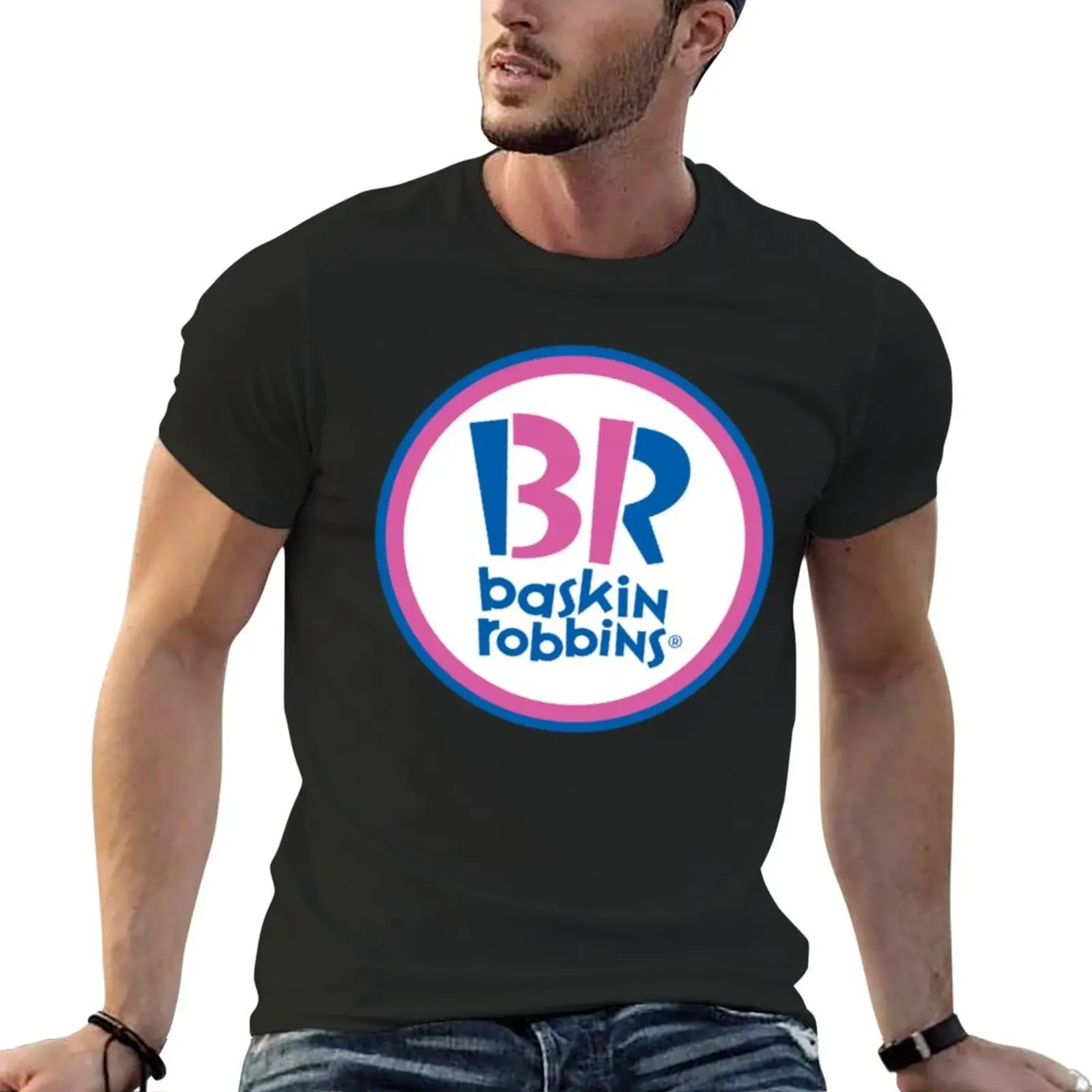 

BASKIN ROBBINS 3 T-Shirt graphic shirts man clothes kawaii clothes mens workout shirts