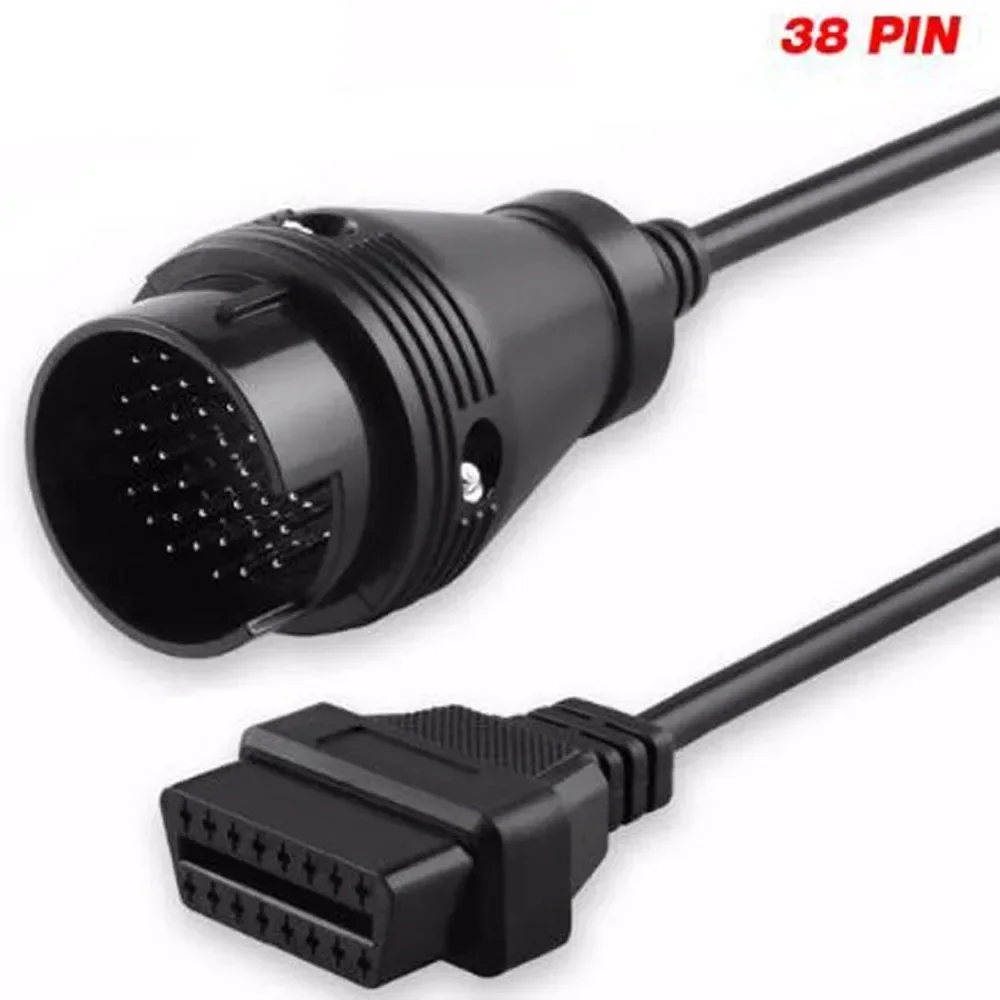 OBD 2 II Cable For IVECO 38Pin IVECO 30Pin to 16Pin Connector Cable Car Interface For IVECO Trucks Diagnostic Tools Car-detector