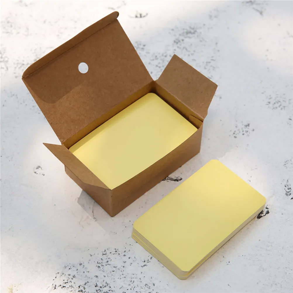 

300Pcs Blank Index Cards Paper Tags Flashcards for Writing Notes Vocabulary Practice Message Cards for Study Communication