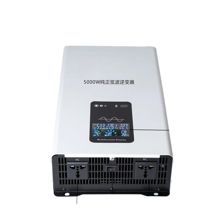 

Pure sine wave solar inverter, high power, stable power supply, intelligent digital display