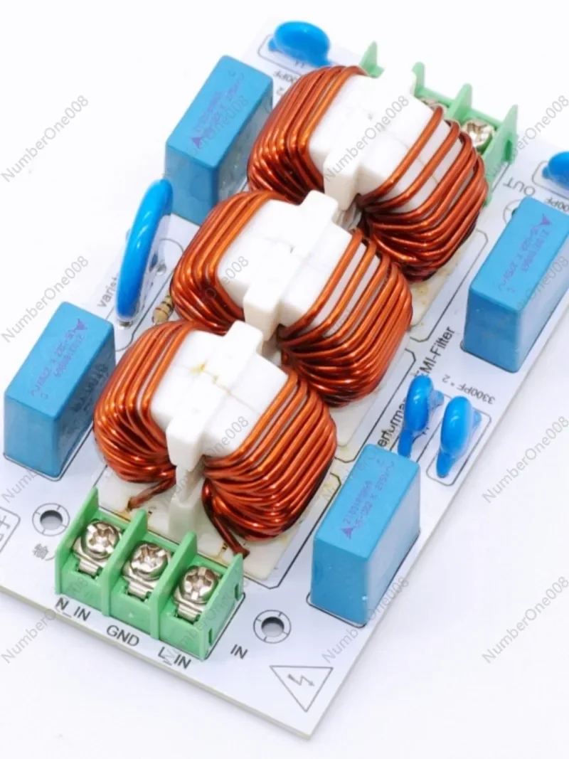 External AC 220V Audio Power Supply EMI Filter 110V