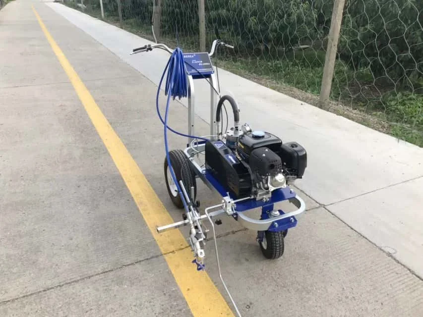 Small Portable Road Marking Equipment Multi Functional Cold Spray Road Marking Machine Suitable for Underground Parking Garages