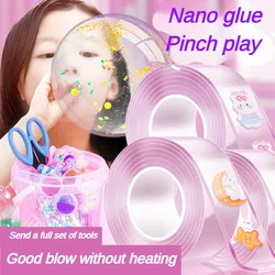 Nano Double Sided Tape, Pinch Tape, Stickers, Bubble Blowing Stress Relieving Toys, Sealant, Hardware, Home Decorations, Etc.