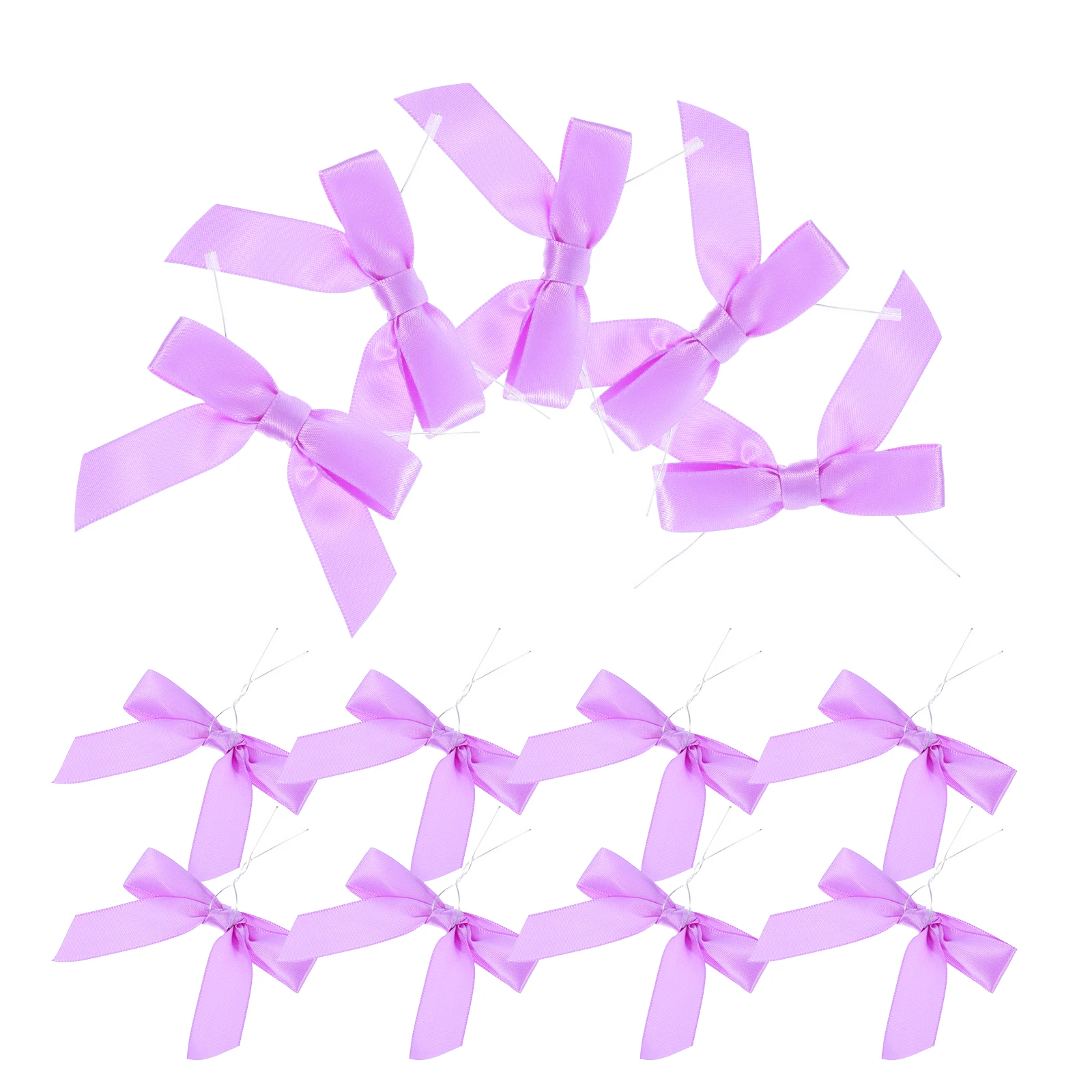 

30 Pcs Bow Decorative Glass Drinking Glasses Utensils Purple Glassware Baby