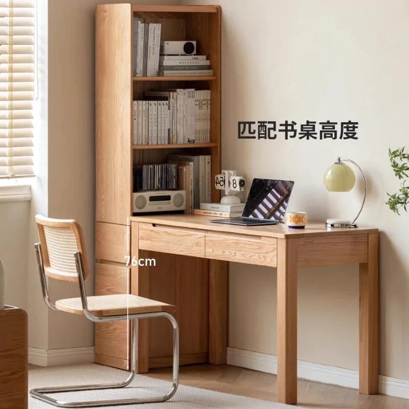 

Высокий книжный шкаф из массива дерева, узкий шкаф для хранения вещей, шкаф от пола до потолка, узкий шкаф для хранения, приставной шкафчик для маленькой квартиры