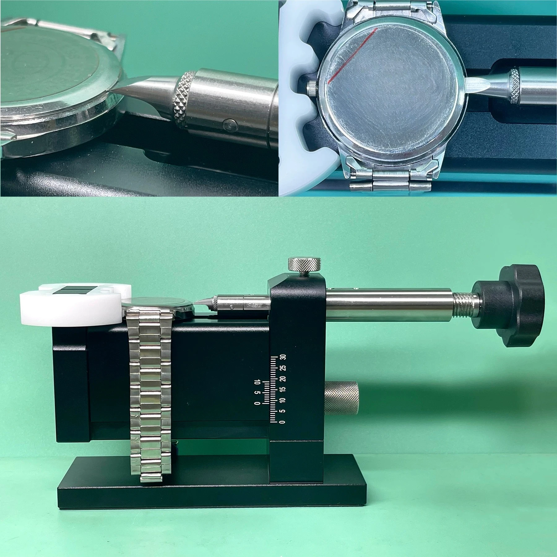 Multifunctional Watch Repair Tool Set Strap Pin Remover, Case Back Opener, Includes A Complete Set of Punches Mechanical Watch