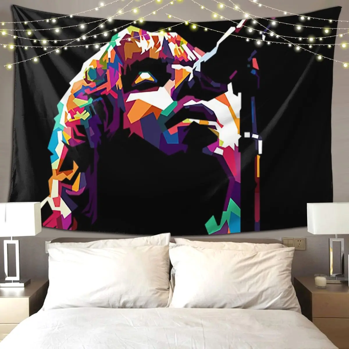 

Liam Gallagher Tapestry Hippie Wall Hanging Aesthetic Home Decoration Tapestries for Living Room Bedroom Dorm Room