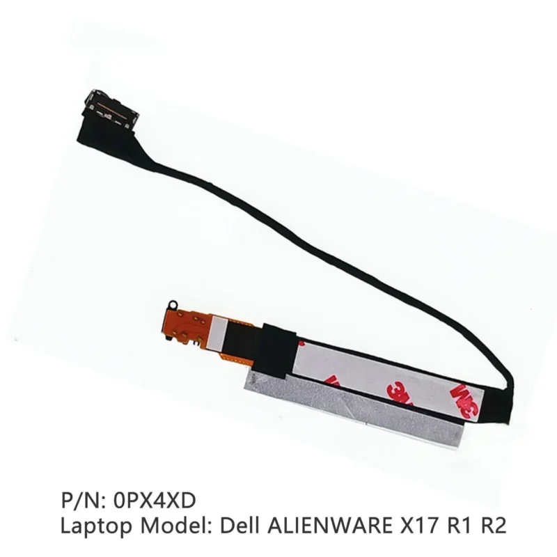 WYORESY New 0PX4XD For Dell ALIENWARE x17 R1 R2 Headphone Jack Audio Connector Cable