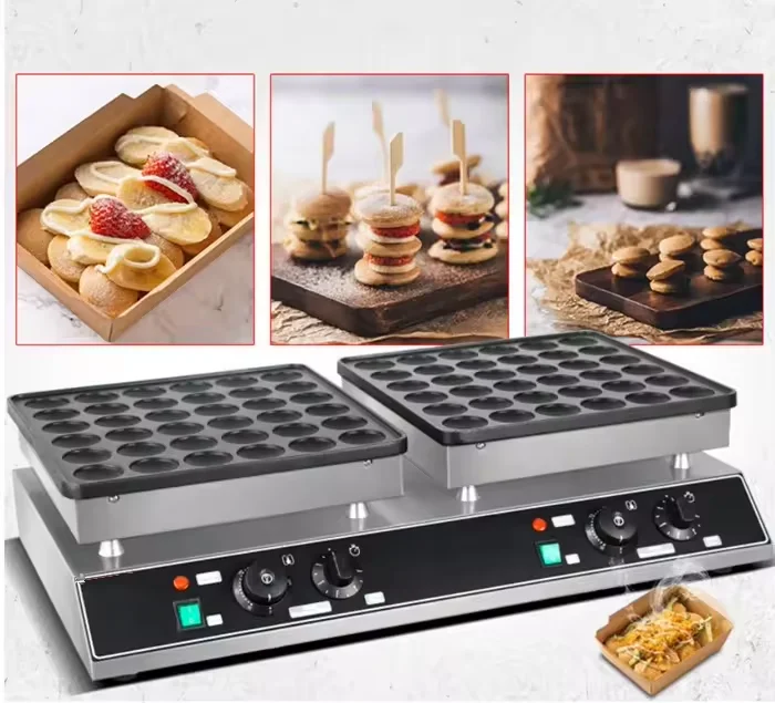 72 Holes Automatic Electric Japanese Pancake Making Machine Dorayaki Pancake Machine