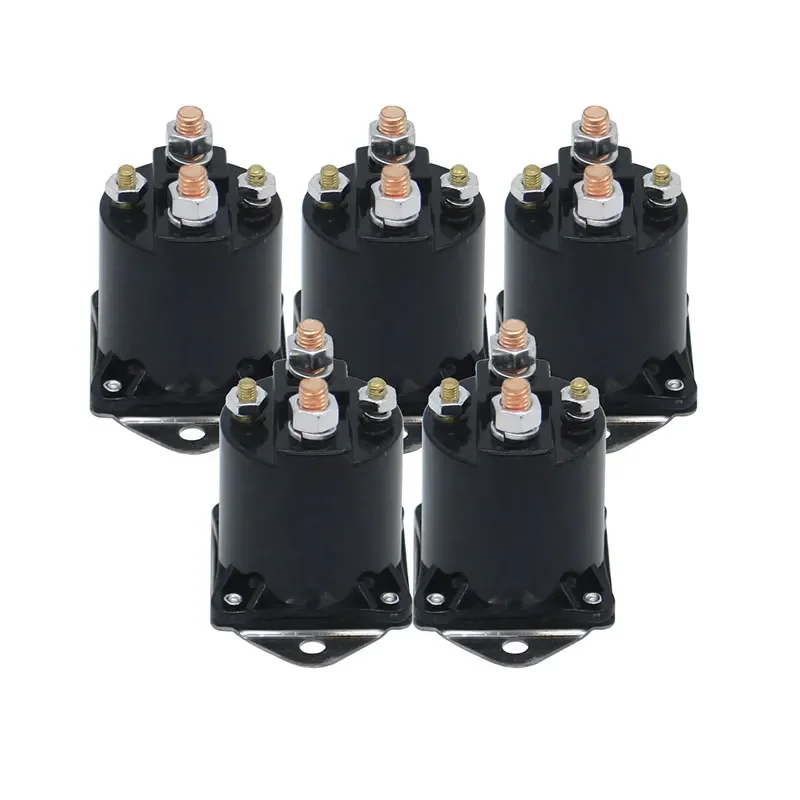 5PCS 36V Electric Golf Cart Solenoid 8016 CCS039 4 Terminals Fits for Club Car DS Golf Cart 1976-1998