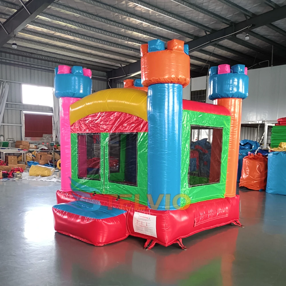 PVC Pequeno Bounce House, Bouncer Inflável, Mini salto Castelo, Indoor para Crianças, Comercial, de Alta Qualidade, 10ft