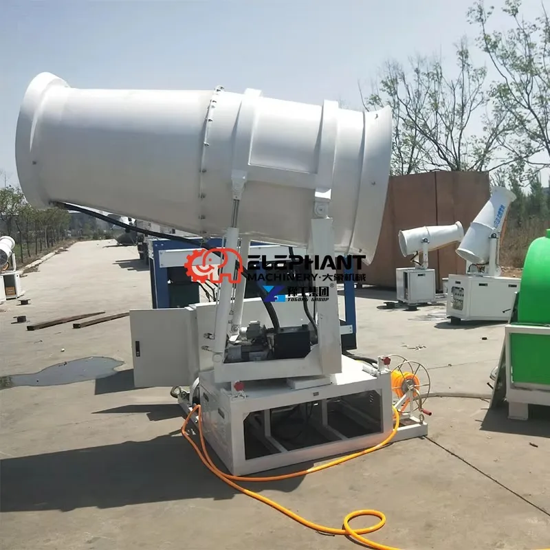 Poultry Farm Use Fog Cannon Sprayer Disinfection Cooling Dust and Odor Control Agricultural Mist Spraying Equipment