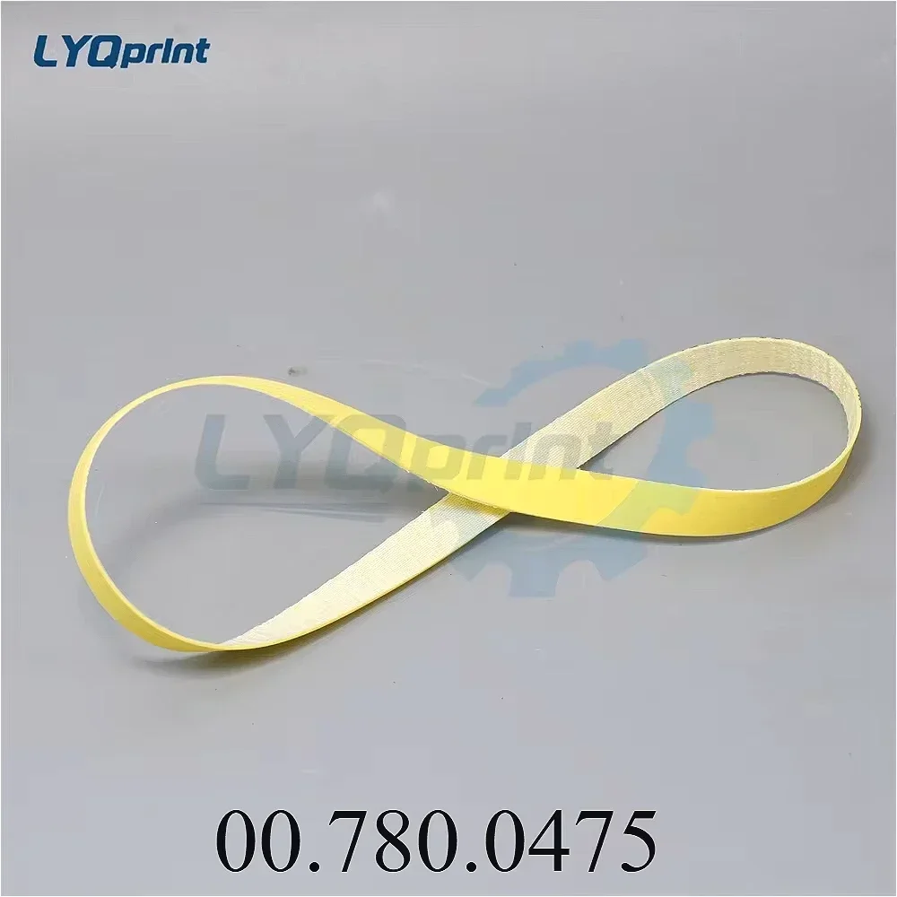 Best Quality GTO46 GTO52 Printing Machinery Spare Parts GTO Printing Machine Powder Spray Motor Belt 00.780.0475 For Heidelberg