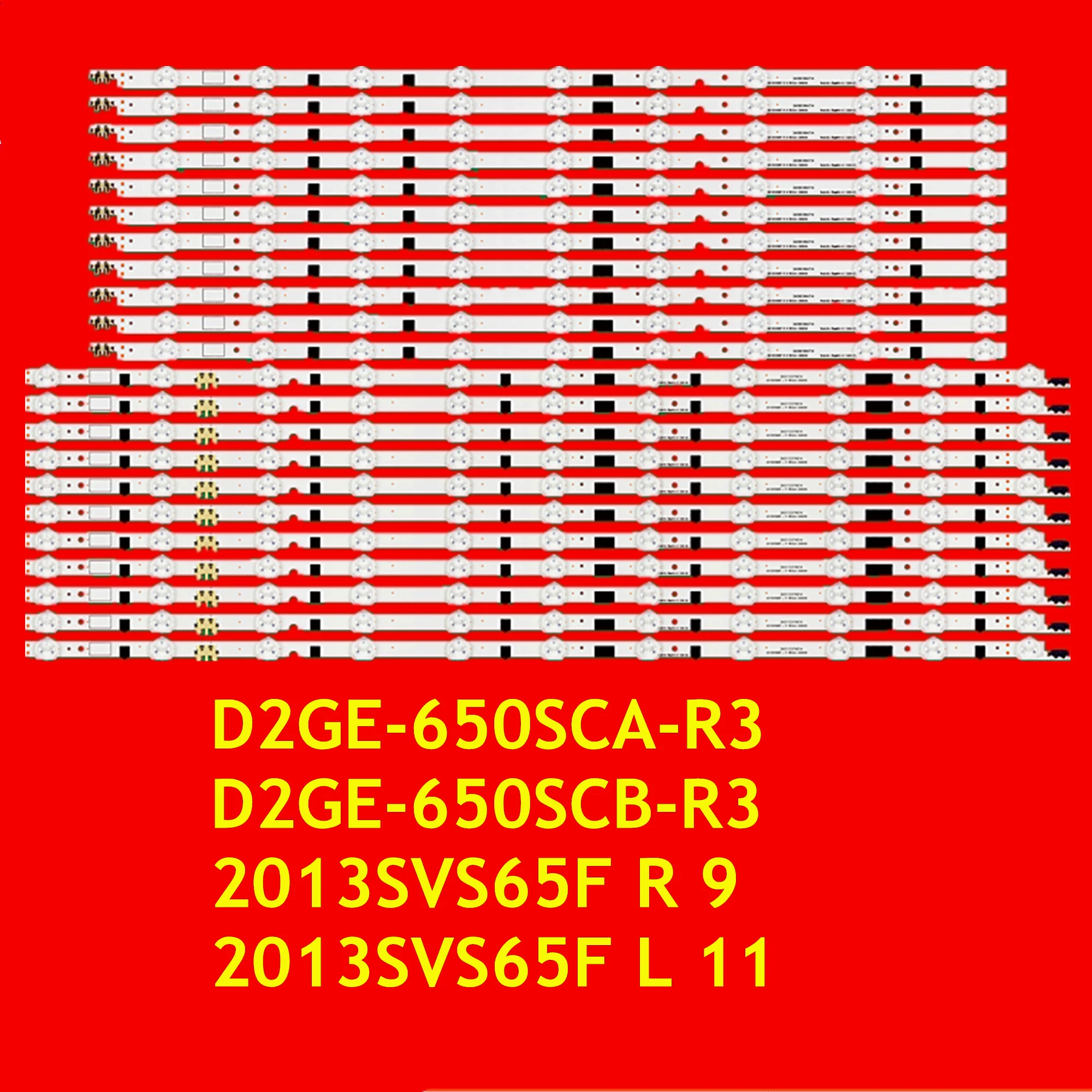 LED Strip for UE65F6470 UE65F6475 UA65F6400 UE65F6400 UN65F6350 LH65DMDPLGC LH65DMEPLGC CY-HF650CSAV1V 2013SVS65F L11 R9