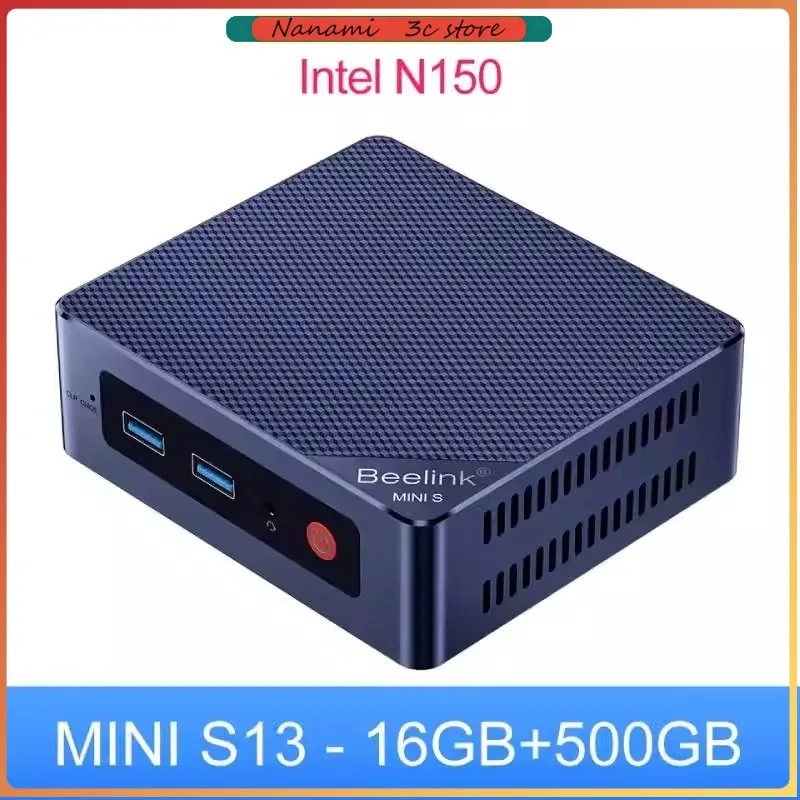 

Beelink Mini S13 Intel Twin Lake N150 S12 Pro Intel N100 Mini PC 16GB 500GB Mini S N5095 N95 1000M LAN Computer Gaming VS T8 Pro