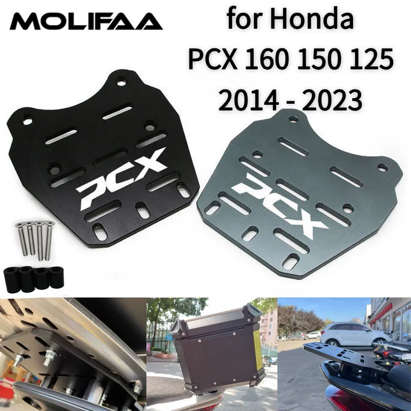 Для Honda PCX 160 150 125 2014-2023 V1 Хвостовой верхний чехол Задняя стойка Задняя багажник Мотоцикл Держатель груза с ЧПУ Полка Аксессуары Для Honda PCX 160 150 125 2014-2023 V1 Хвостовой верхний чехол Задняя стойка Задняя багажник Мотоцикл Держатель груза с ЧПУ Полка Аксессуары