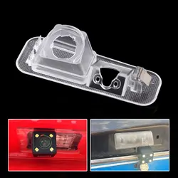 Transparent Plastic Car Parking Rear View Camera Bracket Waterproof Cover Case Housing for Kia Rio 3 Car Accessories Gadget