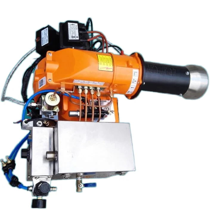 Dual-Stage 460kw Waste Engine Oil Burner Incinerator Burner Furnace Heavy Oil Heater Atomized Air Multiple Fuels Burning Machine