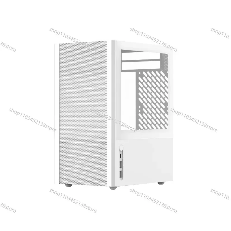 Rider R2 ITX Aluminum Alloy Cnc Tower Air-cooled Portable Mesh White SFX Desktop in-line Chassis