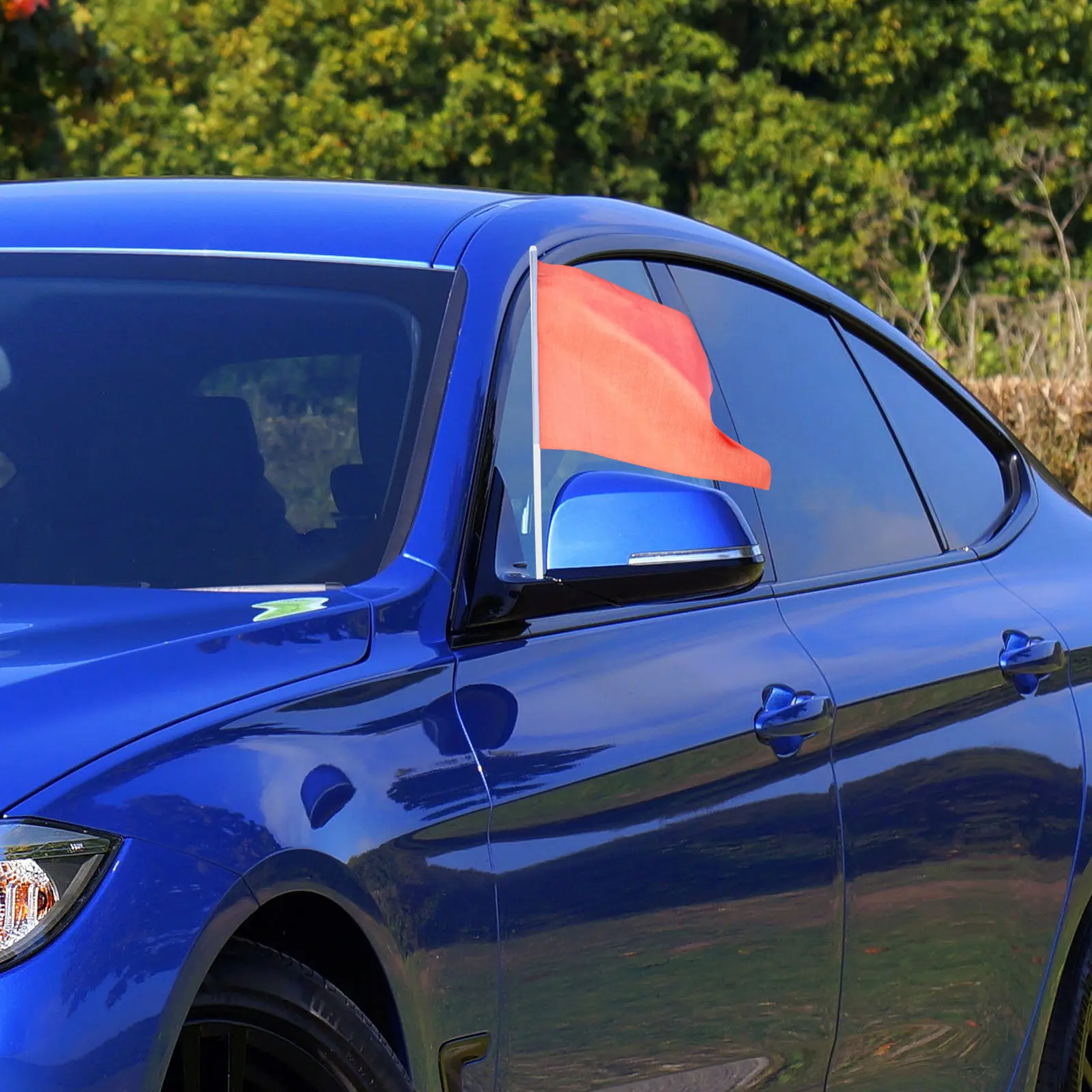 12Pcs Car Window Flagpoles Universal Clip on Flag Poles for Vehicle Window Mounting Festival Holiday Flags Plastic