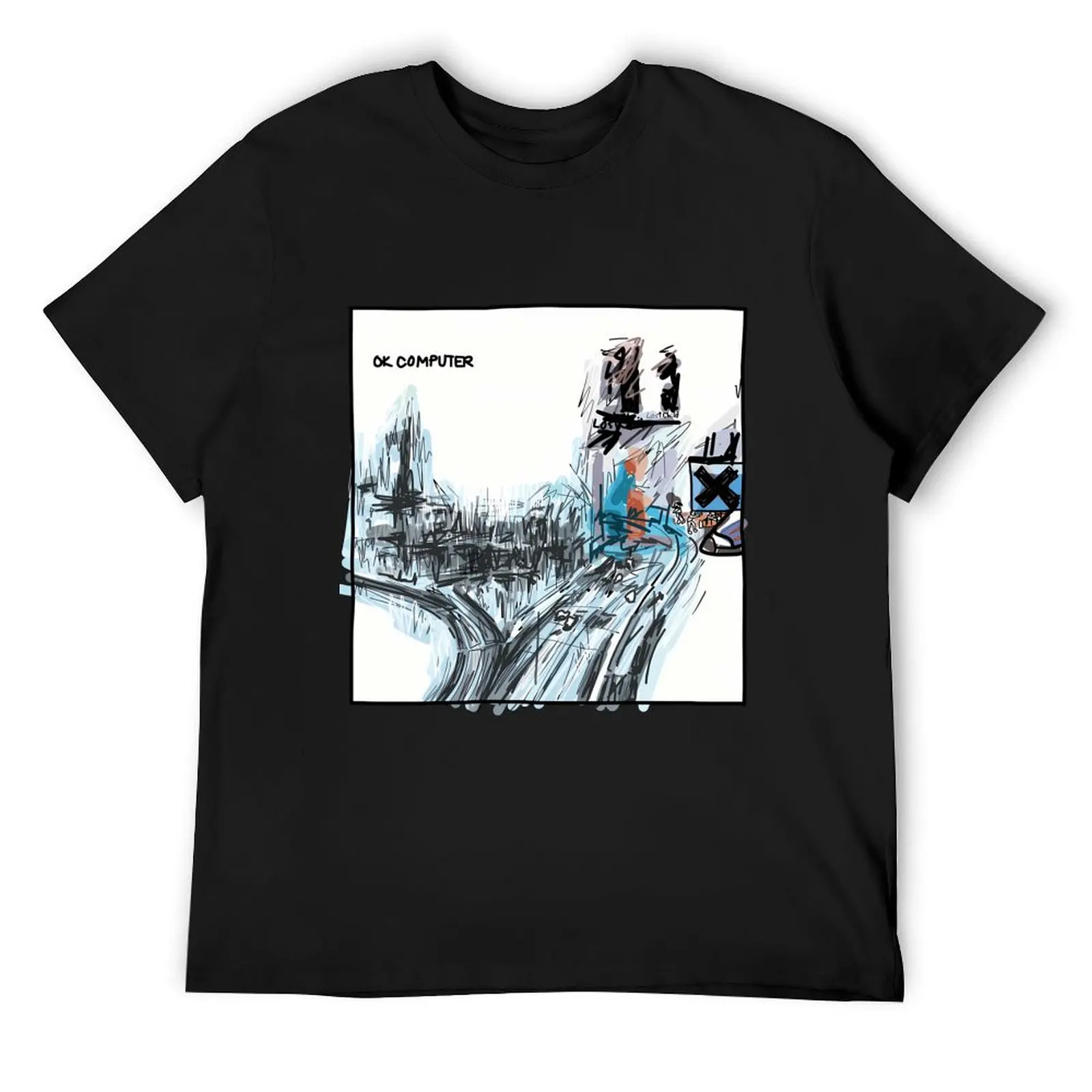 

Ok Computer T-Shirt tops custom shirt plus size clothes shirts men