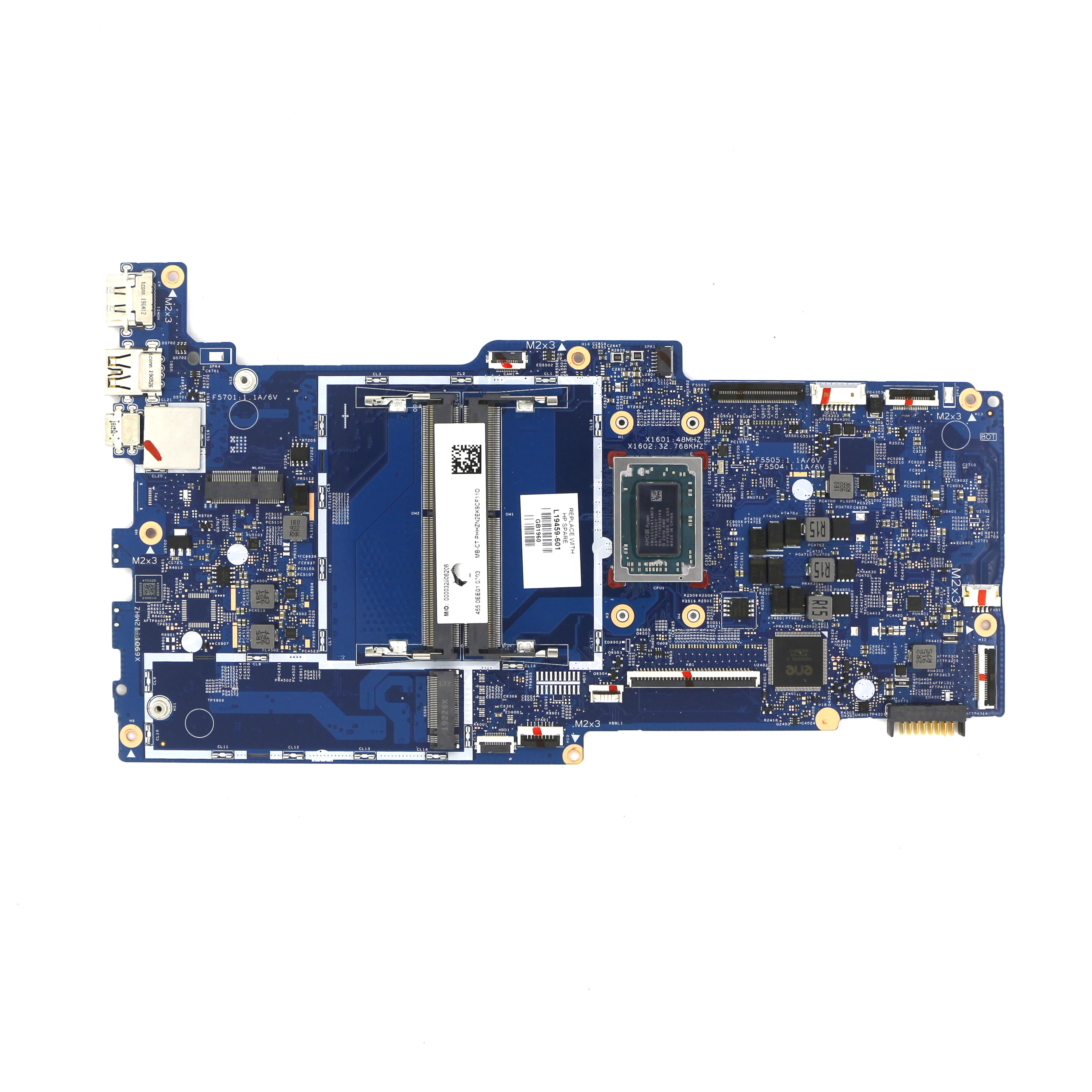 L19459-601 17890-2 448.0EE04.0021 for HP NVY X360 15Z-CP 15M-CP 15-CP  CPU:R5-2500 AMD Laptop Motherboard 100% test ok