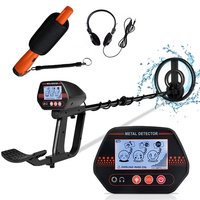 Underground Metal Detector Jewelry Treasure Gold Waterproof Metal Detecting  Coil Coins Finder for Adult Children