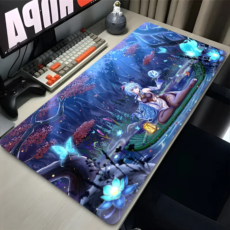 mouse-pad-grande-waifu-90x40cm-cryo-archer-girl-extra-grande-e-grosso-base-de-borracha-antiderrapante-borda-costurada-tapete-de-mesa-para-pc-e-laptop-fofo