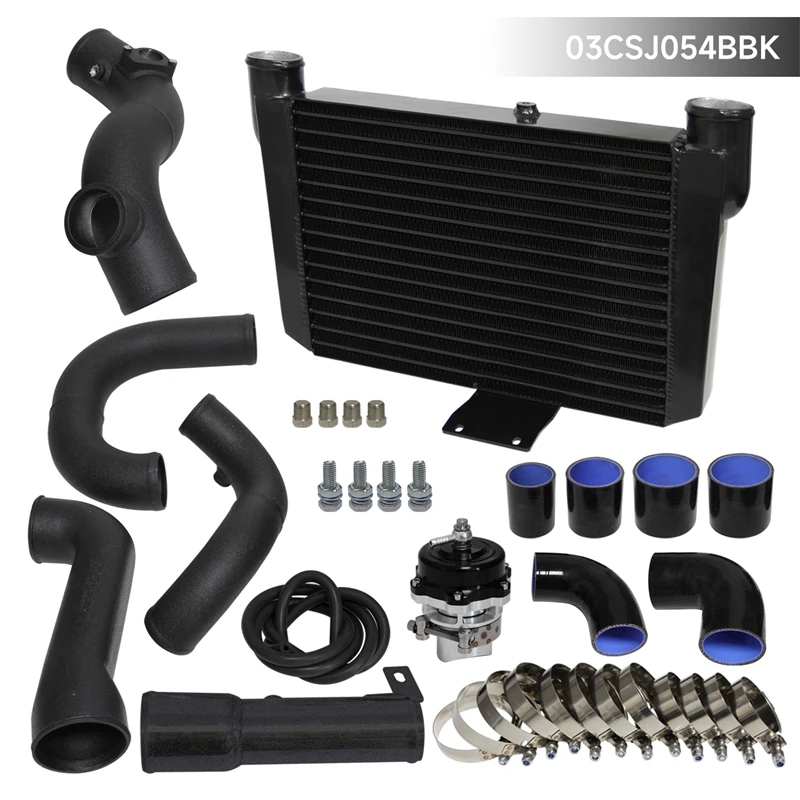 Upgrade FMIC Intercooler Kit & 35psi Turbo Blow Off Valve Kit Fits for Scion FR-S 13-16 Subaru BRZ 13-21 Toyota 86 17-21 FA20