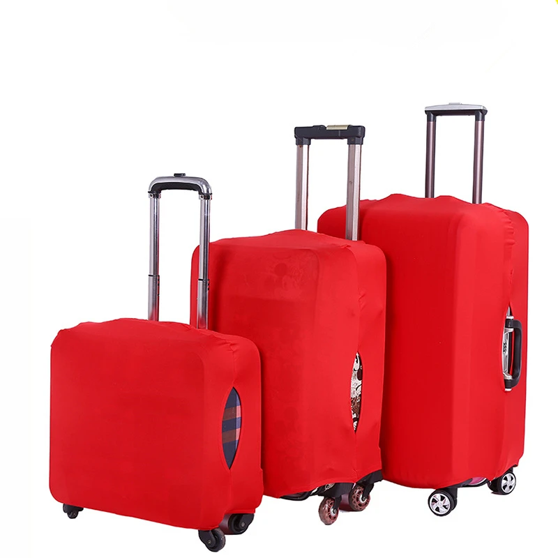 Dicke elastische Weltkarte Gepäcks chutz hülle Reiß verschluss anzug für 18-30 Zoll Tasche Koffer abdeckungen Trolley Cover Reise zubehör