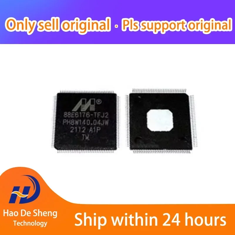 1PCS/LOT  88E6176-A1-TFJ2C000  88E6176-TFJ2  TQFP128 New Original In Stock